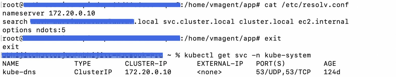 DNS timeouts in Kubernetes